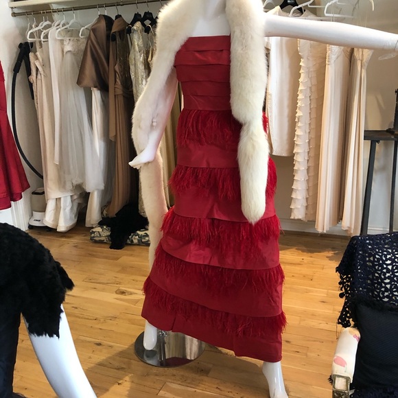 Red Dress - buy sample or custom made to order. - Picture 3 of 7